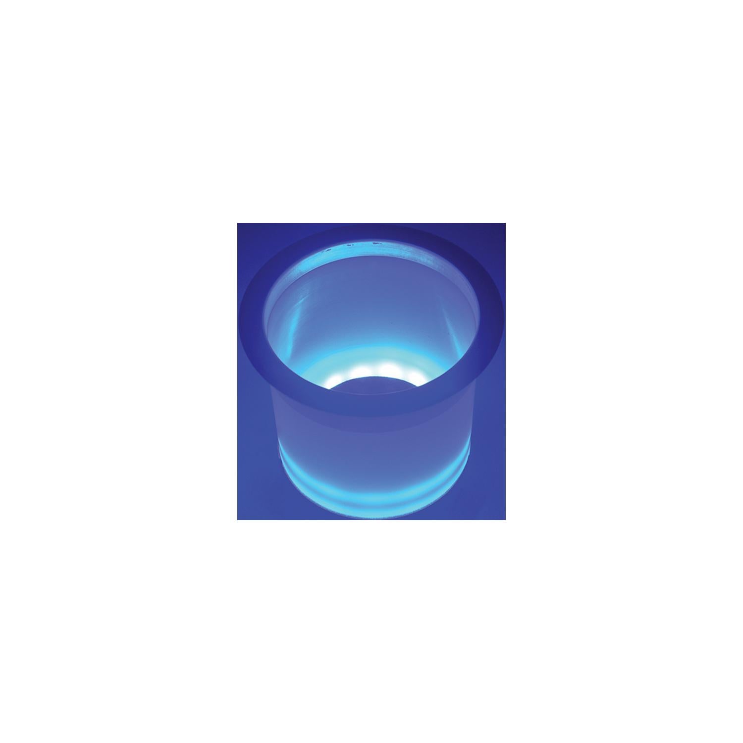 T-H Marine LED-LCH-BU-DP Waterproof Blue LED Lighted Rim Drink Holder