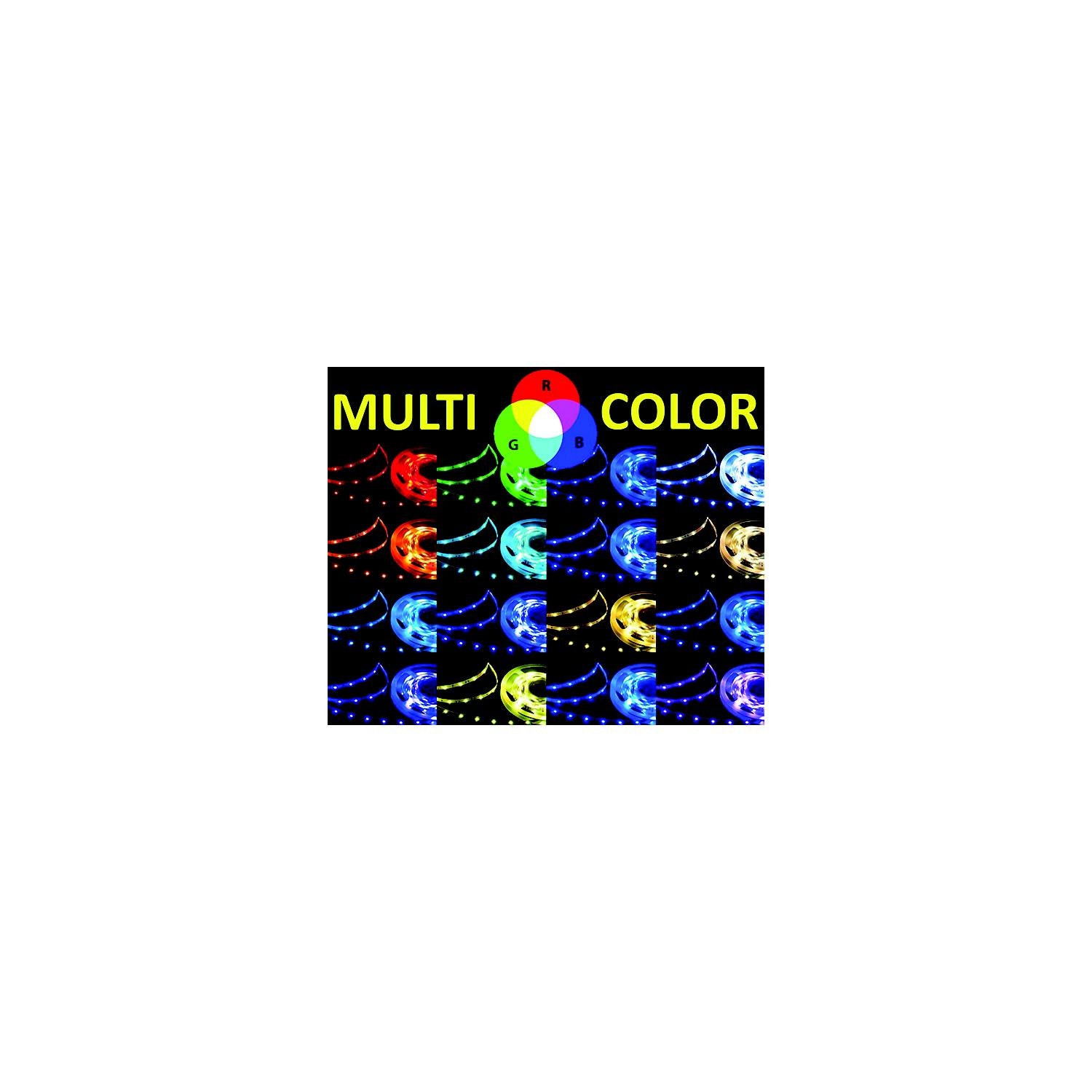 T-H Marine LED-SM20-RGB-DP TH LED RGB Color Changing Flat Rope Light, 20'