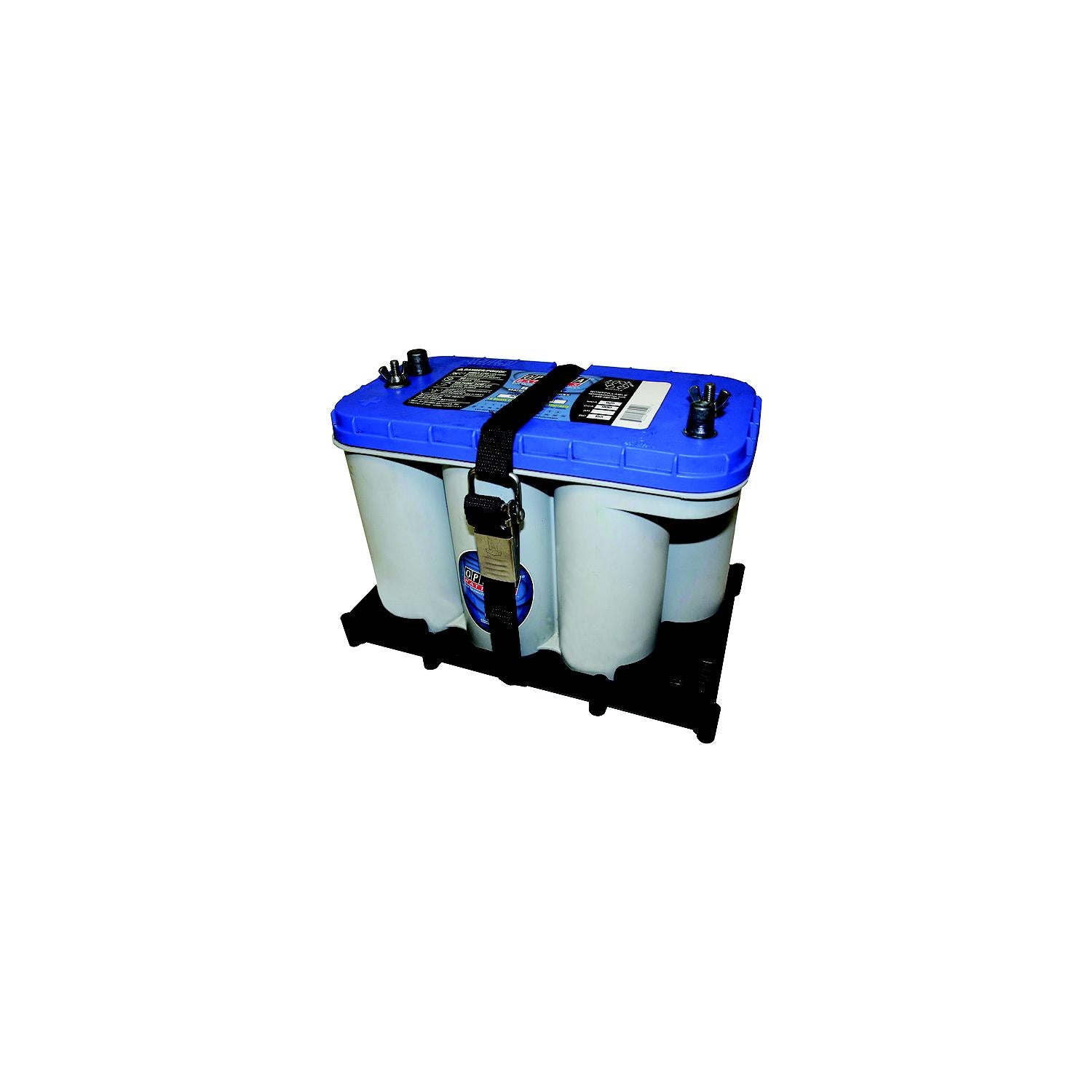 T-H Marine NBH31SSCOPT T-H Marine Battery Holder Tray For Optima Batteries D27M and D31M