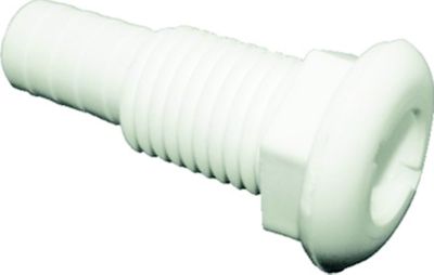 T-H Marine TH1502XSDP Straight Extra Short Thru-Hull Fitting For Hose 1-1/2