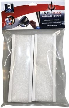 T-H Marine TT-FLH-2-DP TH TTFLH2DP Tackle Titan Foam Lure Holder, White, 1 pr.