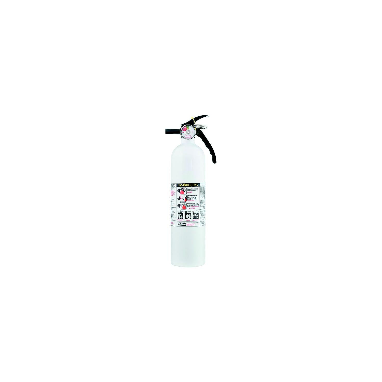 Kidde Safety 466627MTL Mariner White 1A10BC w/Gauge