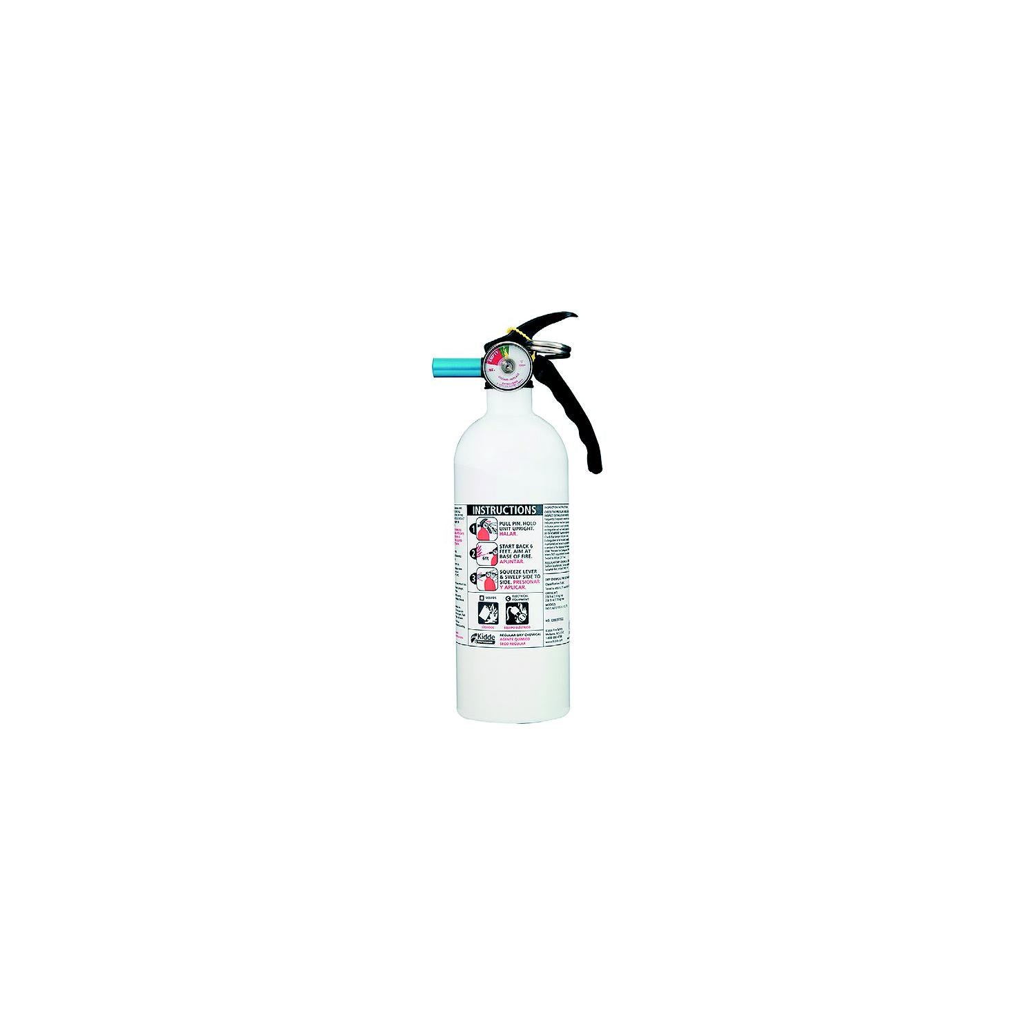 Kidde Safety 466635MTL Mariner White 5 BC w/Gauge