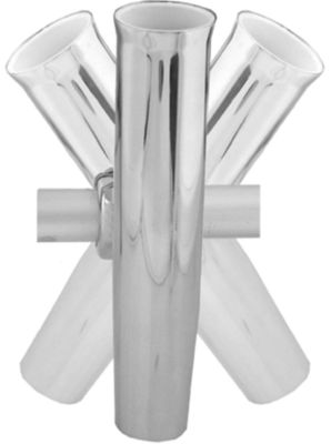 Taco Metals F16-2600POL-1 Adj SS Rod Holder Fits 7/8&1