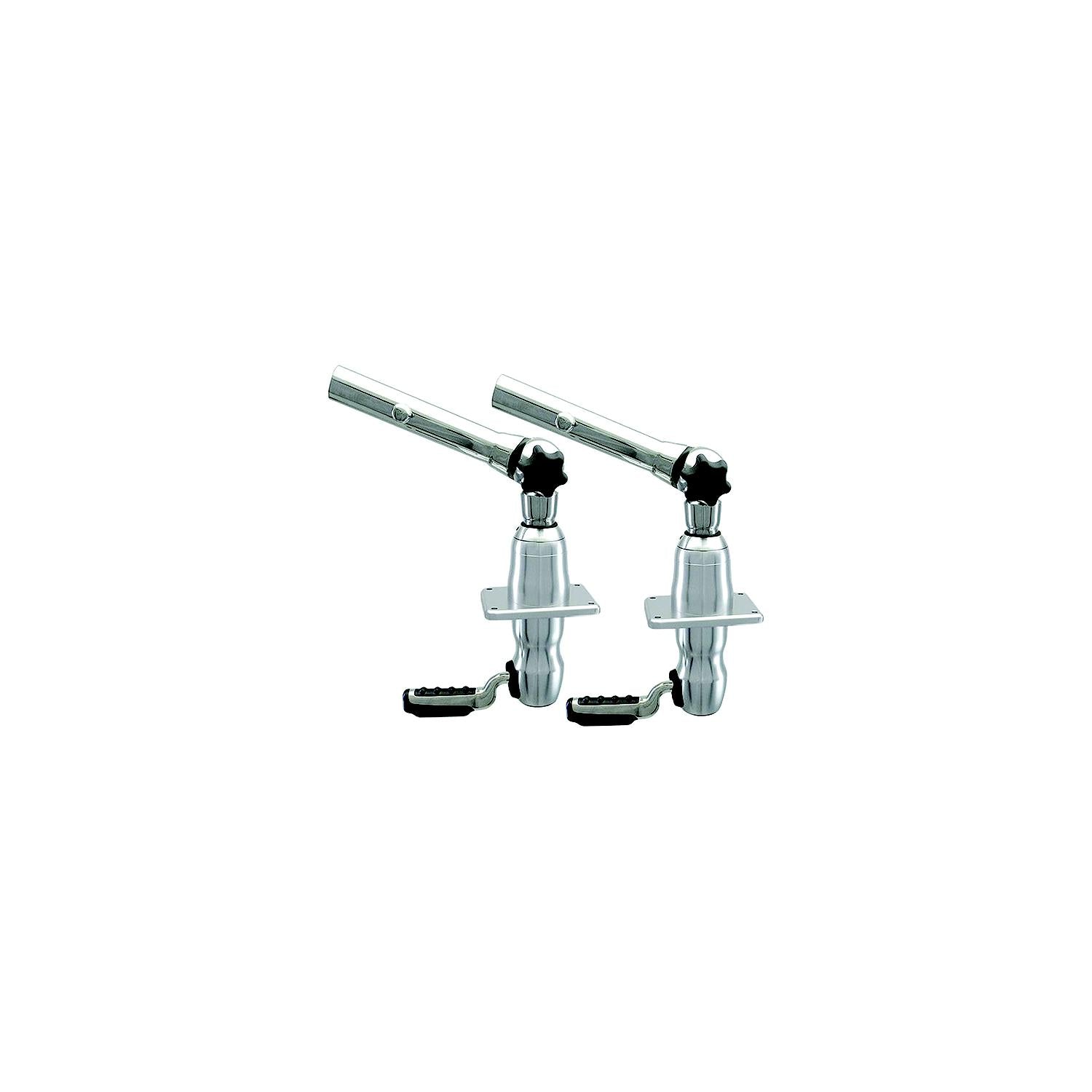 Taco Metals GS-2801 Grand Slam 280 Outrigger Top Mount w/ 30Âº Offset Handle, Pr.