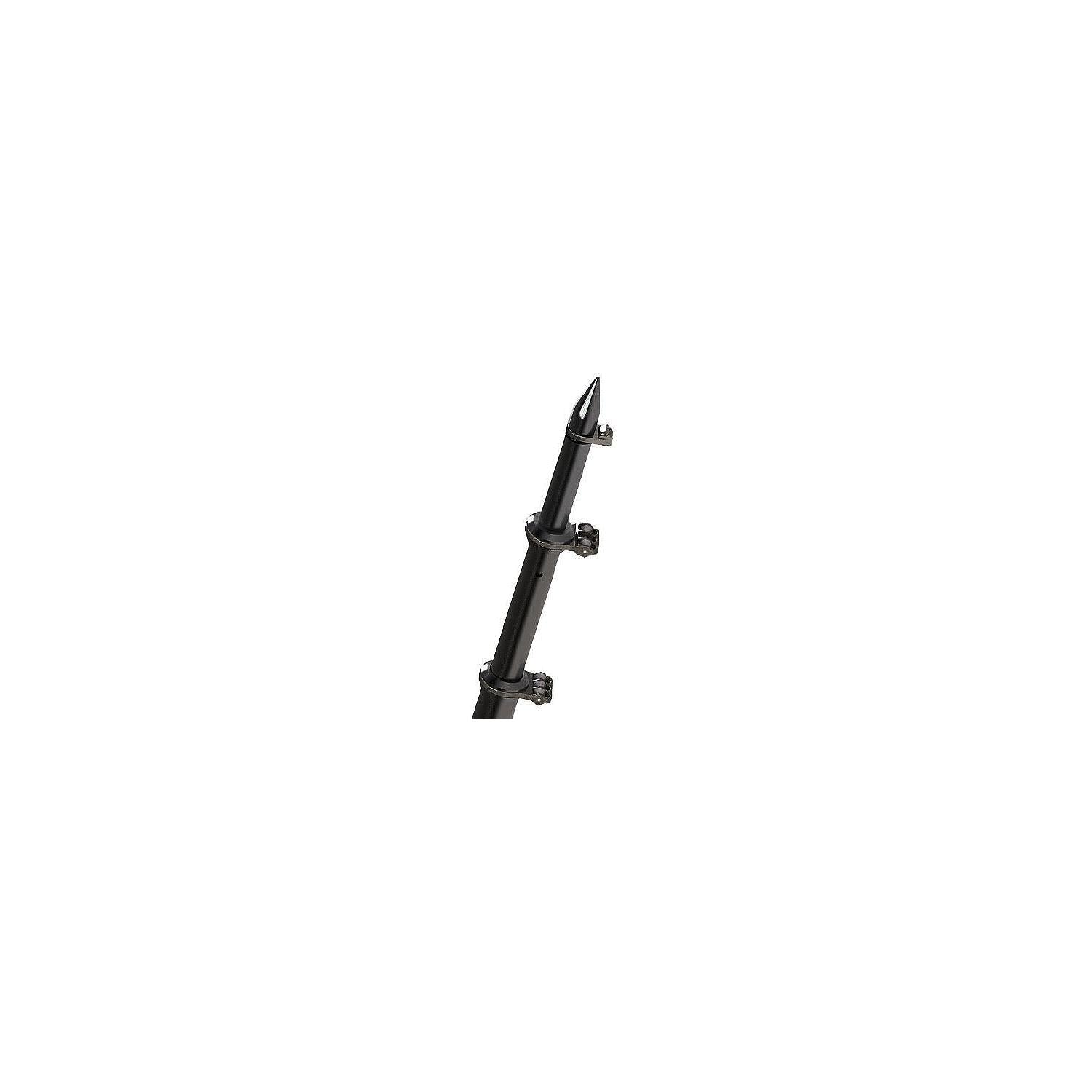 Taco Metals OT-0318HD-BKA OT0318HDBKA Deluxe Aluminum Tele-Outrigger Pole, 18', Black, 1 pr.