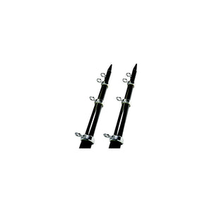 Taco Metals OT-0442BKA15 15' Black/Silver Telescoping Outrigger