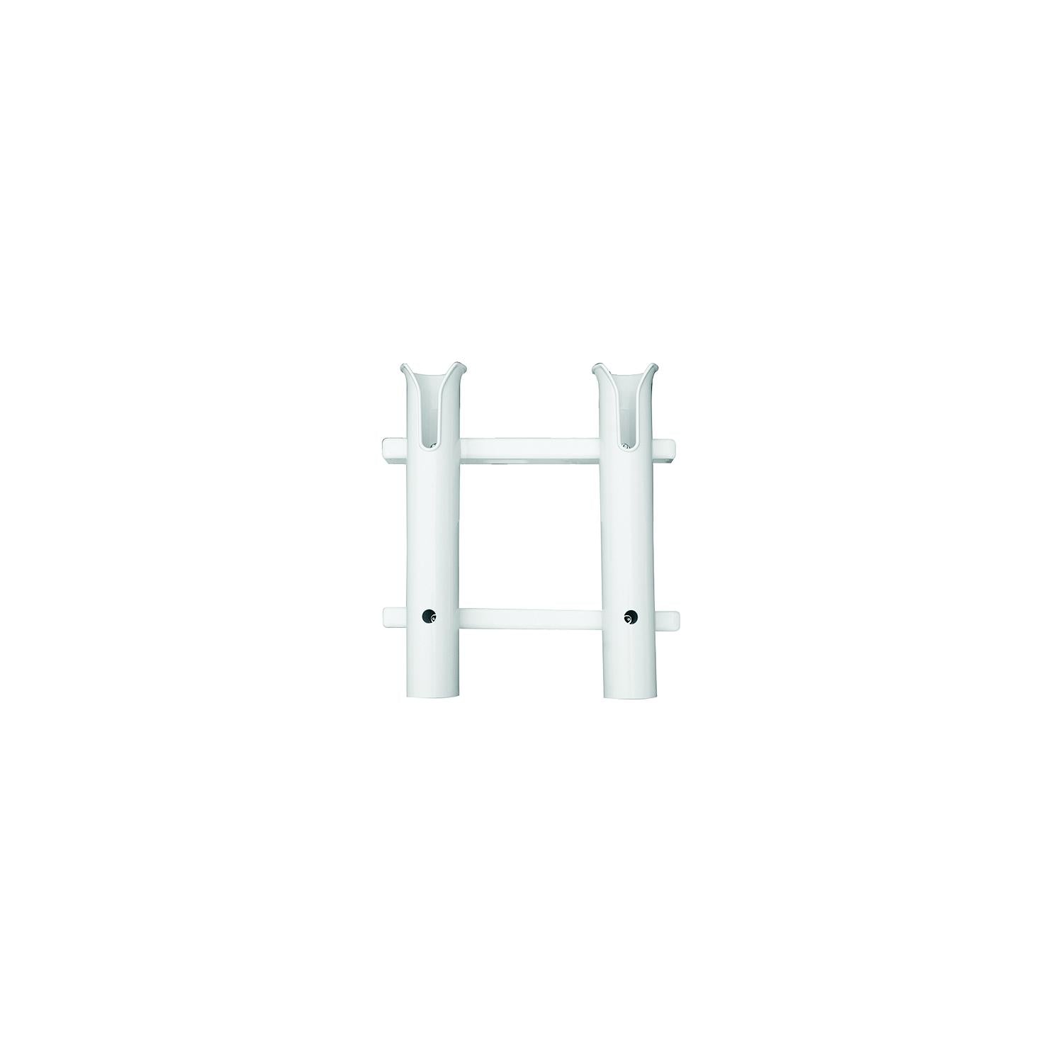 Taco Metals P03-062W Polyethylene 2-Rod Rack, White