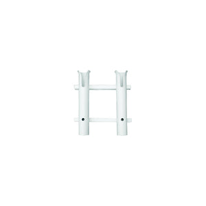 Taco Metals P03-062W Polyethylene 2-Rod Rack, White