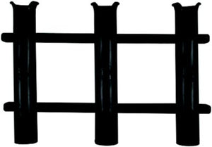 Taco Metals P03-063W Polyethylene 3-Rod Rack, White