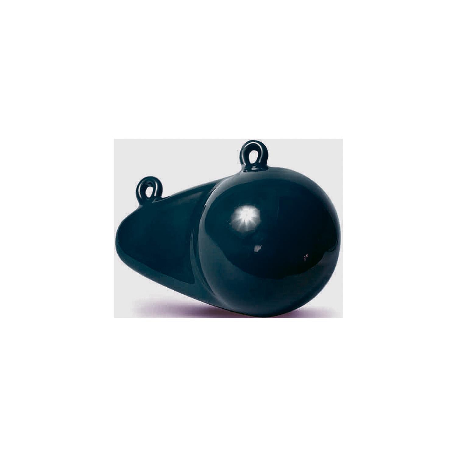Greenfield Products 204B PVC Coated Cannonball Style Downrigger Weight, Black