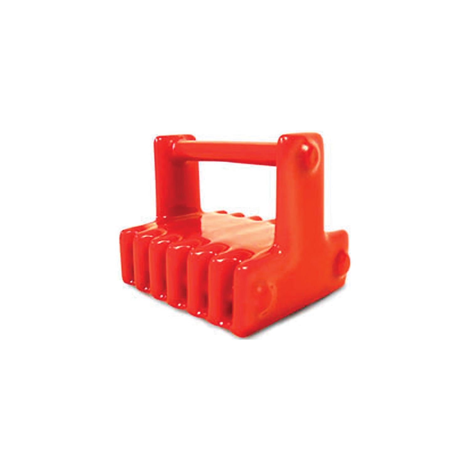 Greenfield Products 7-RD Marine Retrieval Magnet 200 lb. Rating PVC Coated - Red