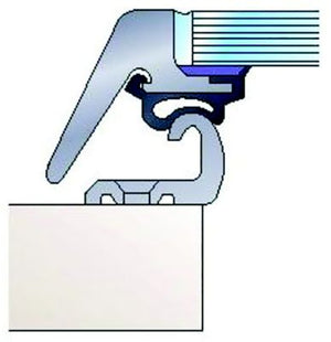 Lewmar 39660050 Ocean Size 60 Flat Base Hatch