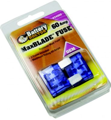 Wirthco 24560 Battery Doctor Maxbladeâ„¢ Fuse, 60A, 2/Pk