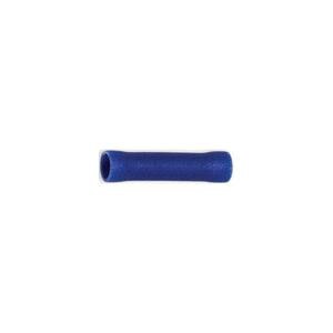 Wirthco 80813 Battery Doctor General Purpose Blue Vinyl Insulated Butt Connector, 16-14 AWG, 25/Pk.