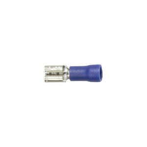 Wirthco 80824 Battery Doctor Blue Vinyl Insulated Quick Disconnects, 16-14 AWG, Female, 25/Pk.
