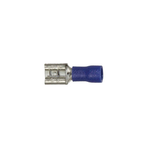 Wirthco 80826 Battery Doctor Blue Vinyl Insulated Quick Disconnects, 16-14 AWG, Female, 25/Pk.