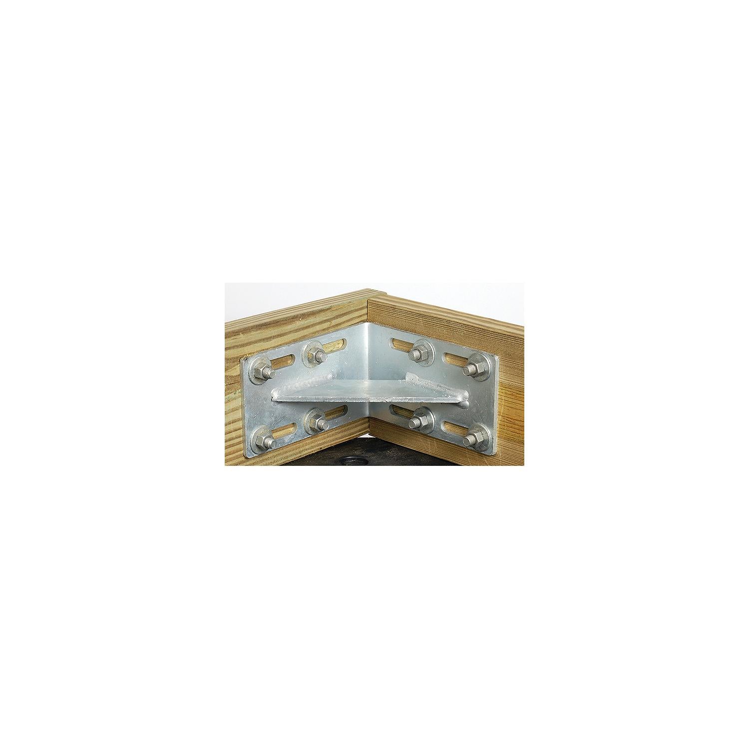 Tiedown Engineering 26403 Tie Down Dock Hardware - Inside Corner 8-1/4