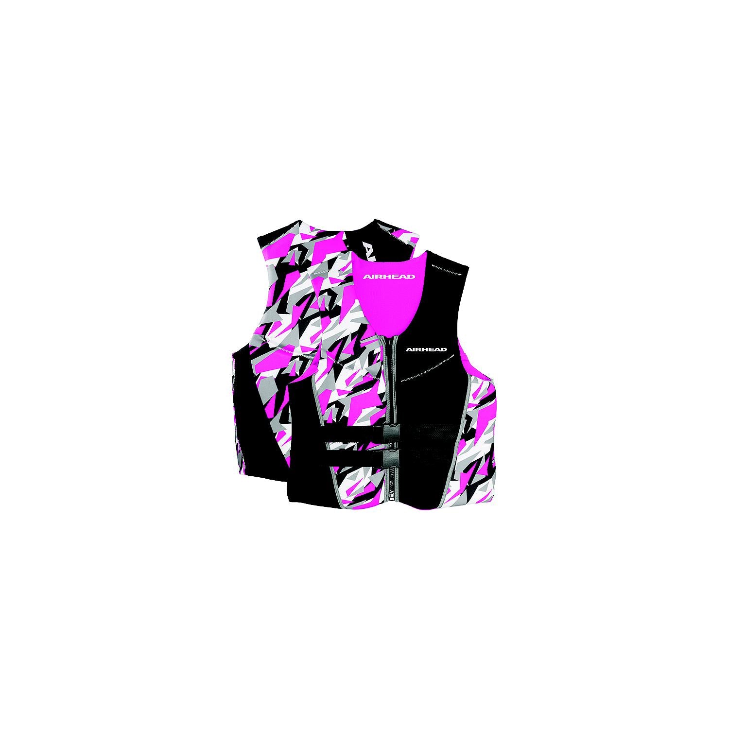 Airhead 15003-07-B-PI 1500307BPI Adult Cool Neolite Kwik-Dry Life Vest, Pink Camo, Women's XS