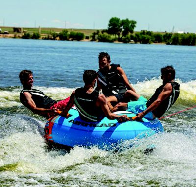 Airhead AHBT-1329 AHBT1329 Big Berthaâ„¢ Towable Tube, 1-4 Riders