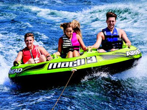 Airhead AHT2M3 Mach 3 Cockpit Towable Tube, 1-3 Riders