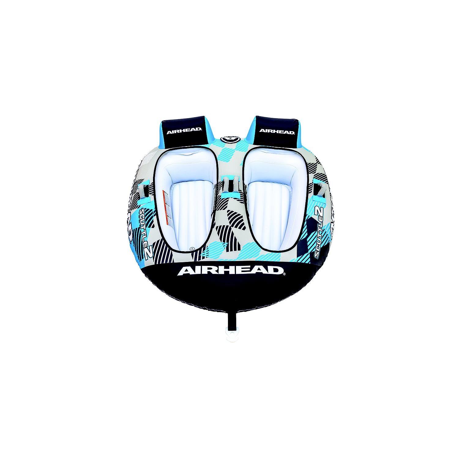 Airhead AHT50190BBK AirHead Scuttle Towable Tube, 1-2 Riders