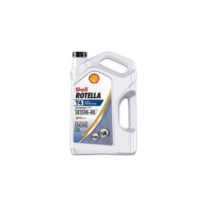 Shell Oil 550045148 RotellaÂ® T4 Triple-ProtectionÂ® Heavy-Duty Diesel Motor Oil, 15W-40, 55 Gal.