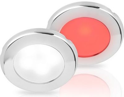 Hella 15247021 015247021 EuroLED 75 LED Downlight, Red/White, 12V