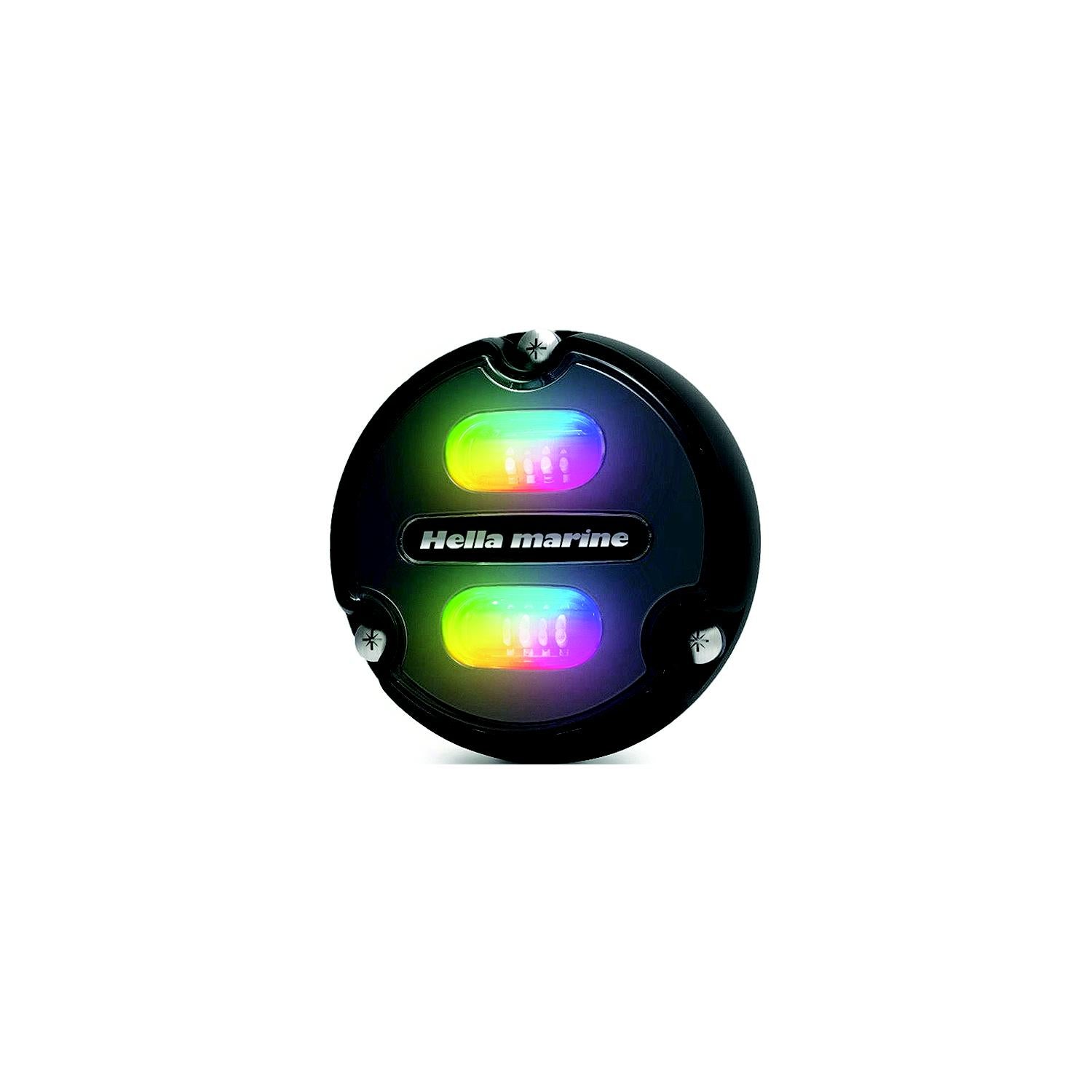 Hella 16146001 016146001 Apelo A1 Underwater Light, Charcoal Lens, RGB LEDs