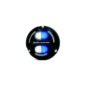 Hella 16147001 016147001 Apelo A2 Underwater Light, Aluminum Housing, Charcoal Lens, White/Blue LEDs