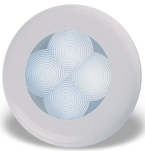 Hella 980500441 LED Light White w/White Bezel 12V