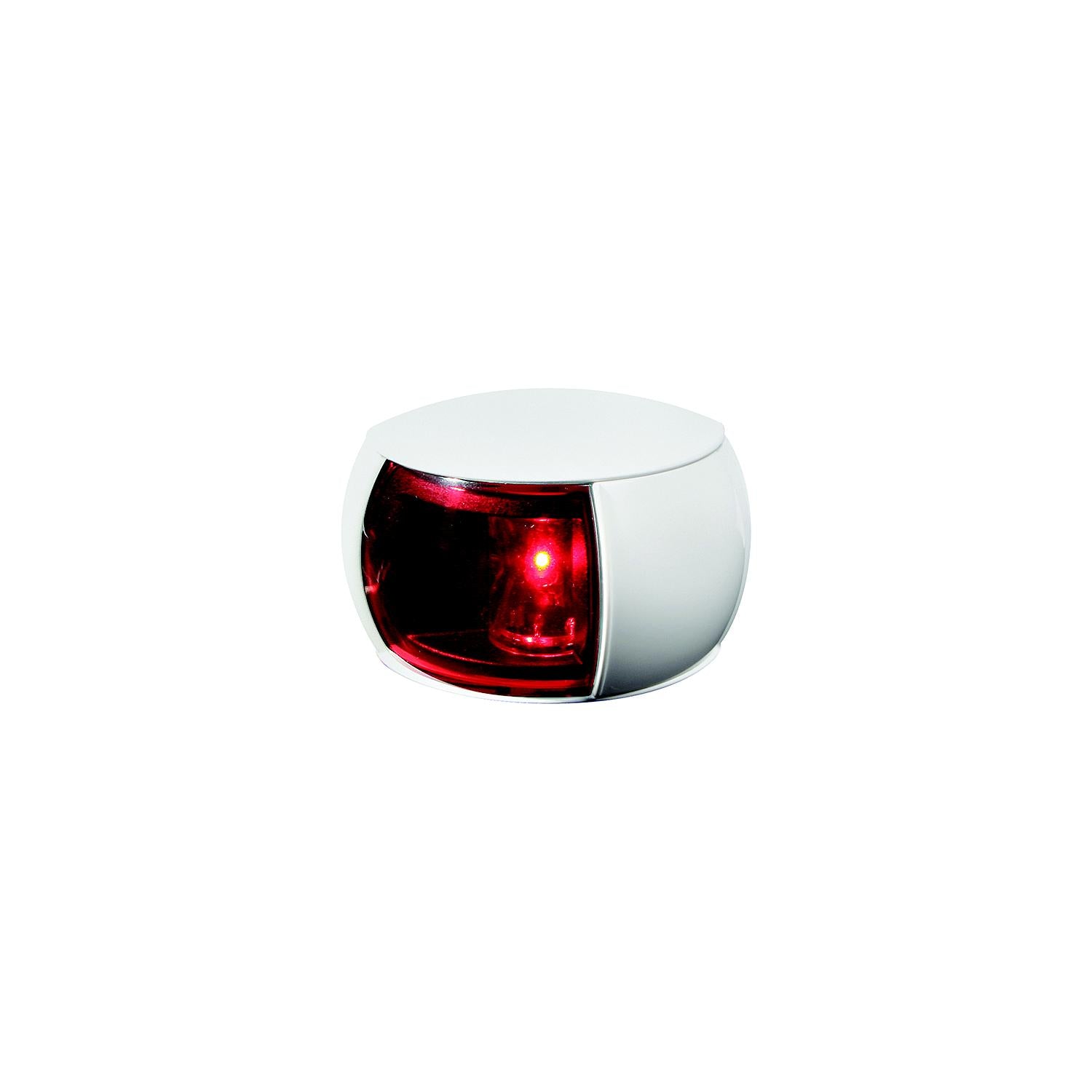 Hella 980520011 NaviLEDÂ® Port (Red) Side Light Only, White w/Red Lens, 1 ea.