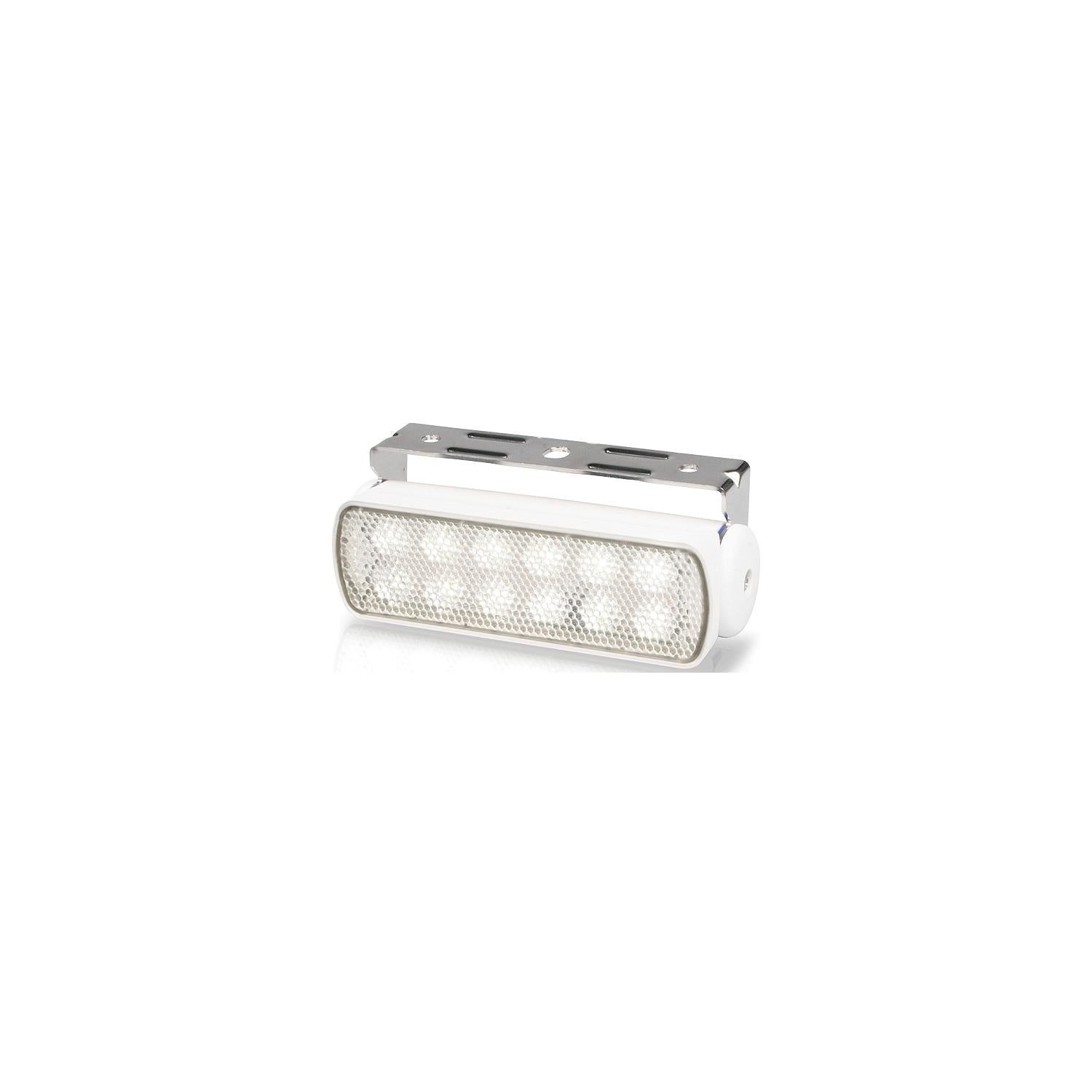 Hella 980670211 Sea Hawk 9-33V DC White Light LED Deck Lamp, Spot
