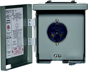 Parallax Power Supply 817155000 Outdoor Outlet, 30A, 120V