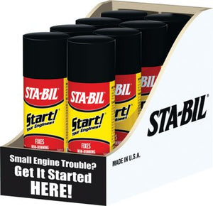 Sta-Bil 21214 Start Your Engines! Fuel System Revitalizer, 4 oz. Counter Display, 8/case