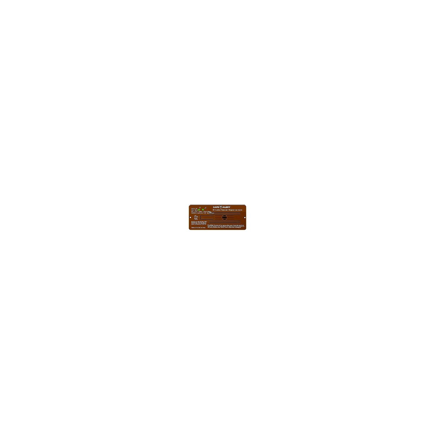 MTI Industries 35-742-BR 35742BR 12V 35 Series Safe-T-Alert Flush Mount RV Dual Carbon Monoxide/Propane Alarm, Brown