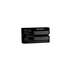 MTI Industries 65-541-P-BL 12V 65 Series Safe-T-Alert Surface Mount RV Carbon Monoxide (CO) Alarm, Black