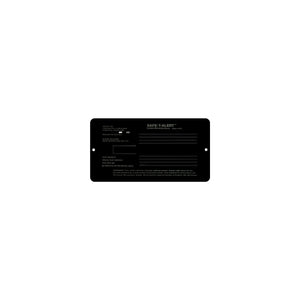 MTI Industries 65-542-P-BL 12V 65 Series Safe-T-Alert Surface Mount RV Carbon Monoxide (CO) Alarm, Black