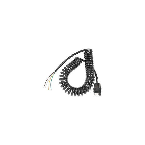Wesbar 54000-026 4-Pin Flat Trailer End Connector