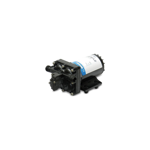 Shurflo 4238-141-E07 Blaster II Black 45 PSI 3.5 GPM Washdown Pump 9" x 5" 4 1/8"