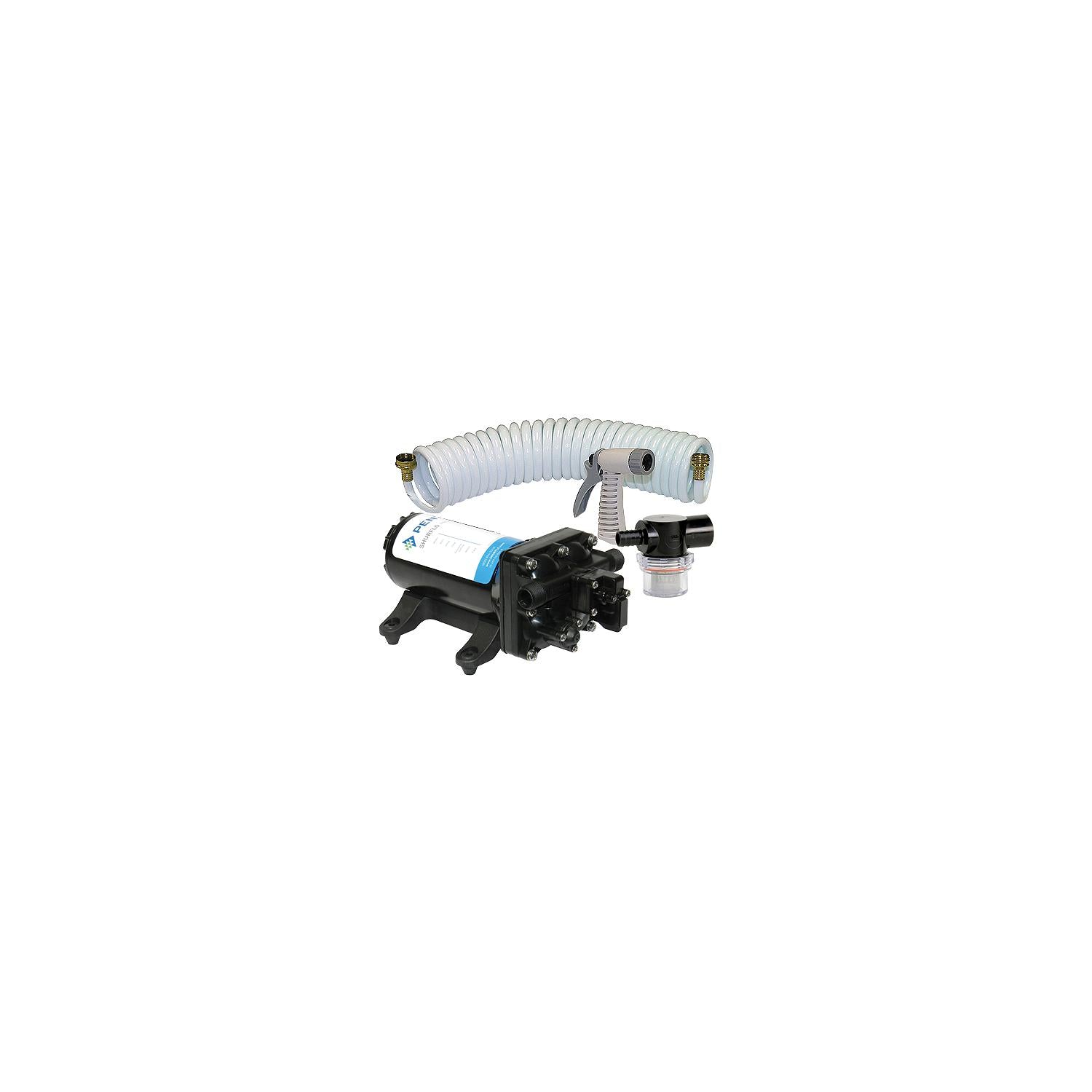 Shurflo 4348-153-E09 SHURFLO ProBlaster II Washdown Pump Kit 12VDC (Includes Blaster Nozzle and Raw Water Strainer)