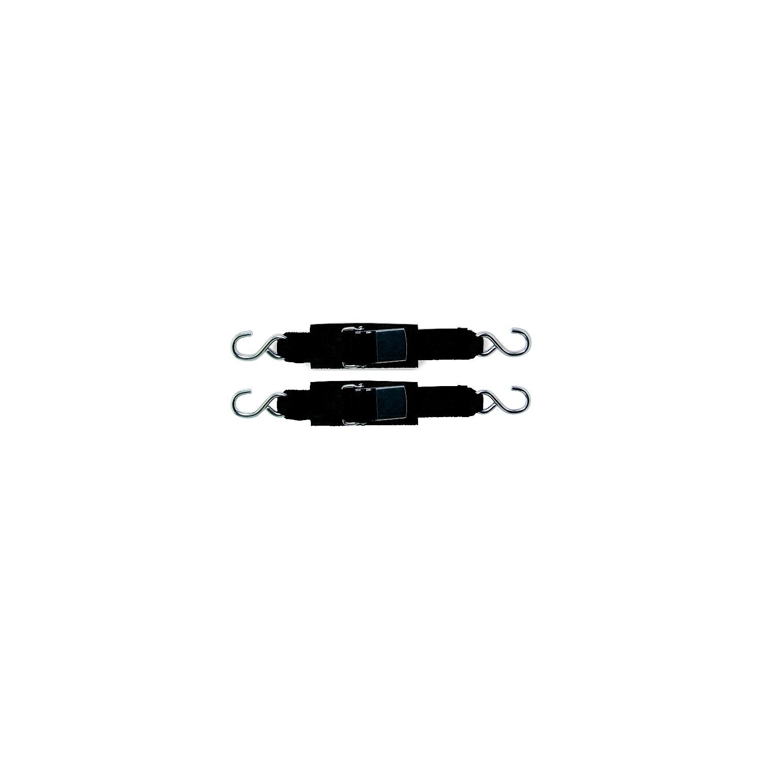 BoatBuckle F12067 Stainless Steel Kwik-Lok Transom Tie-Downs, 2