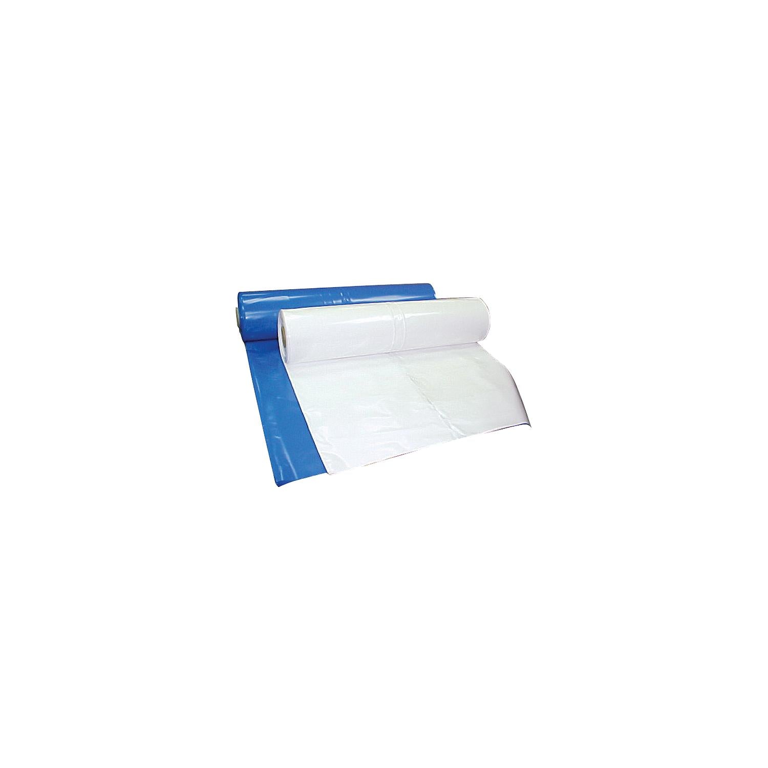 Poly America SF0720160W Premium Shrink Wrap - 7 Mil, Midweight Roll, White, 20' x 160'