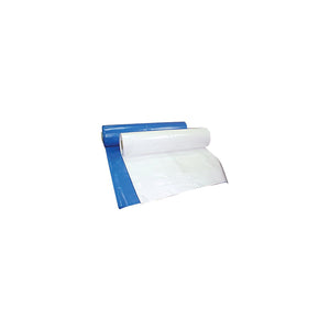 Poly America SFHM0720089W Premium Shrink Wrap - 7 Mil, Lightweight Roll, White, 20' x 89'
