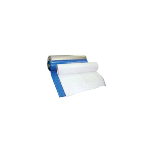 Poly America SFHM0714425BU Premium Shrinkwrap - 7 Mil, 200# Roll, Blue, 14' x 425'