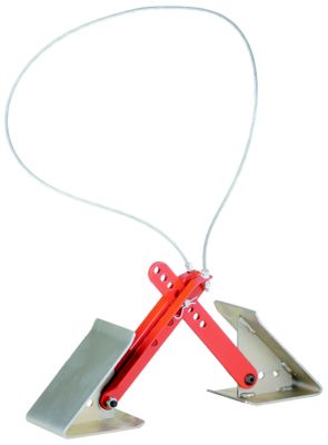 Progress Mfg 84-00-4840 OneStep Tandem Axle Wheel Chock, 16