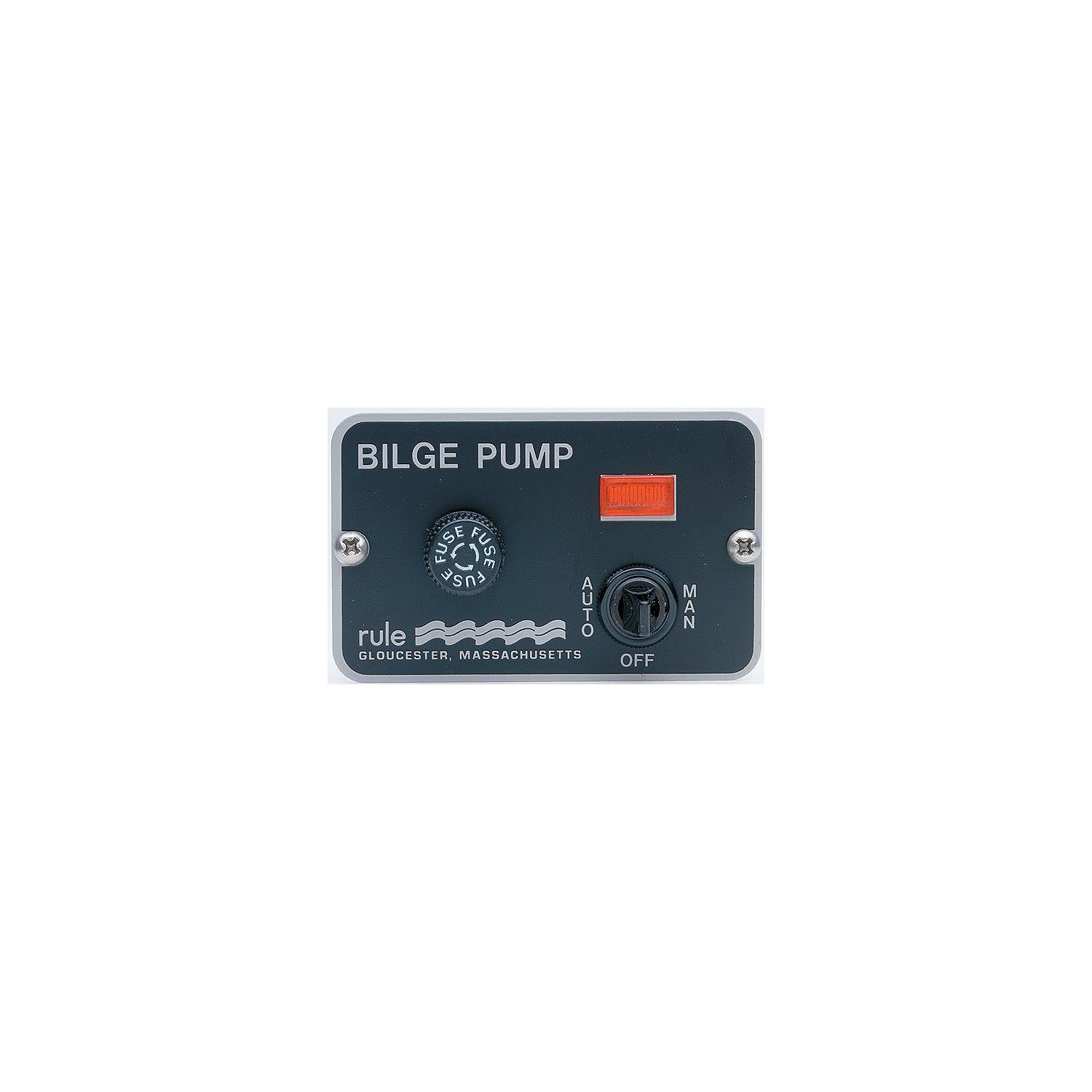 Rule 41 3-Way Bilge Panel Lighted Switch
