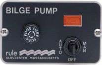Rule 42 3-Way Bilge Panel Lighted Switch