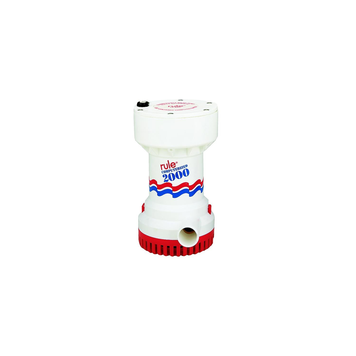 Rule 53S 12V Automatic Bilge Pump, 2000 GPH