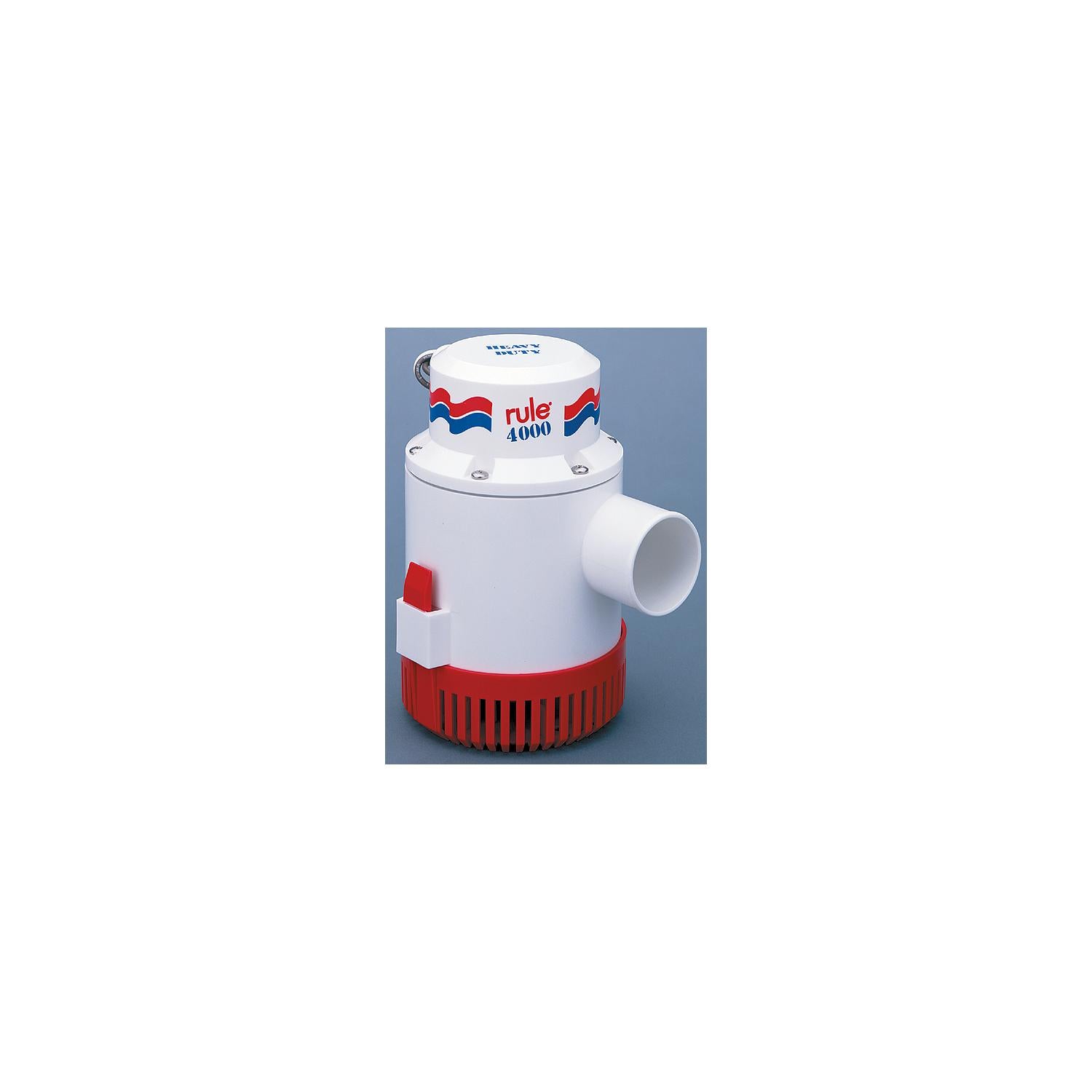 Rule 56D 4000 GPH High Capacity Bilge Pump, 12V